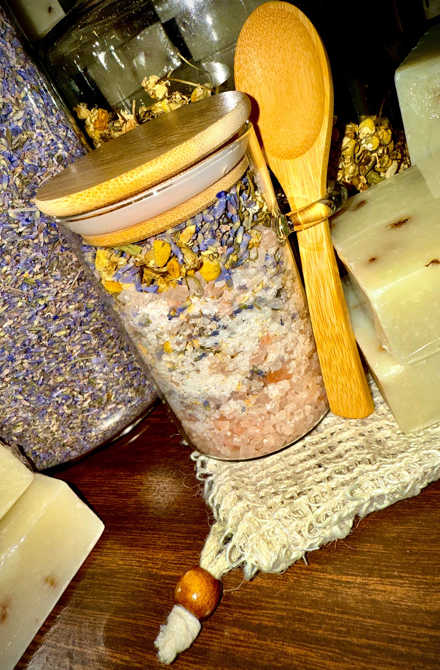 Bath Salts- Relax Soak (All Natural)