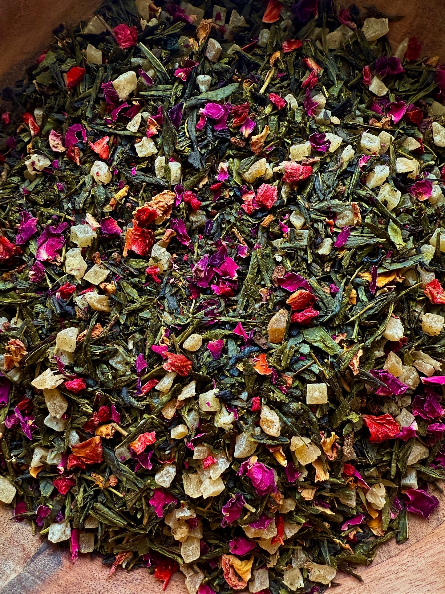 Strawberry Pineapple Green Tea