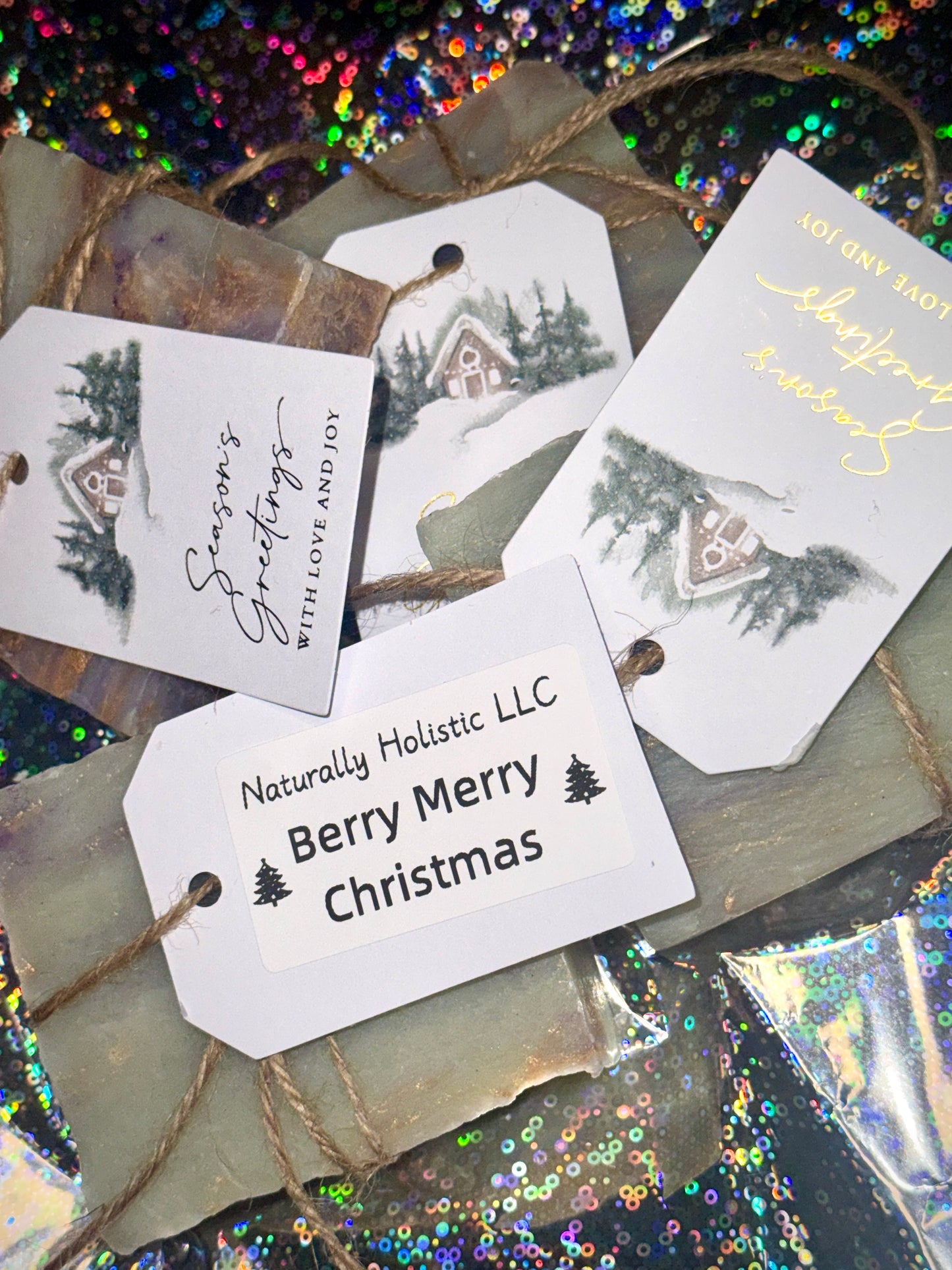 Berry Merry Christmas Soap Bar