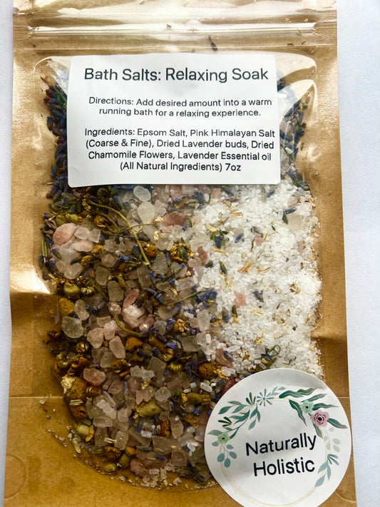 Bath Salts- Relax Soak