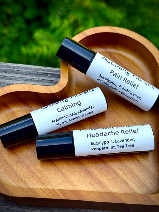 Pure Essential Oil Roll-Ons (10ml)