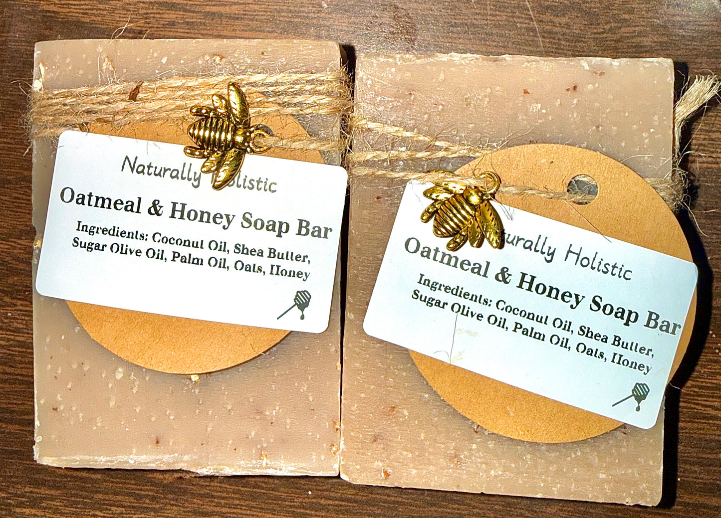 Oatmeal & Honey Soap Bar (All Natural)
