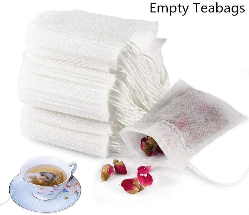 *Empty Tea Bags (Packs of 15)